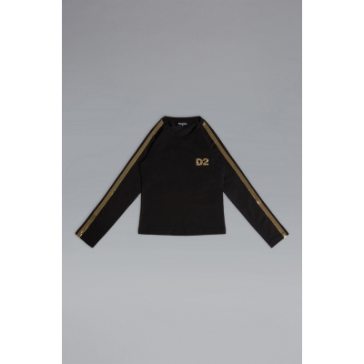 Longsleeve Black Gold Dsquared2 Longsleeve Black Gold Dsquared2